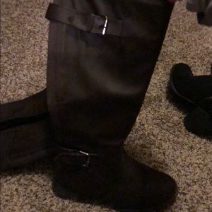 Brown boots